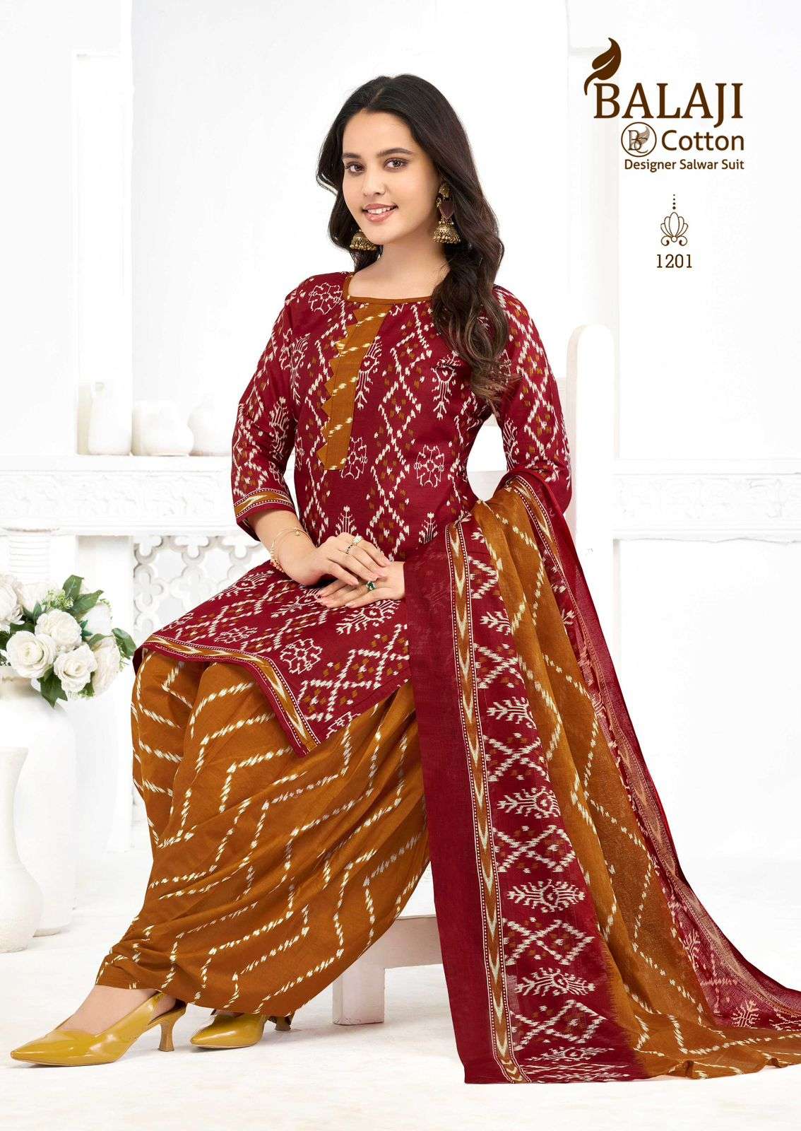 Balaji Cotton Sui Dhaaga Vol 12 Cotton Dress Material - Amrah Wholesale