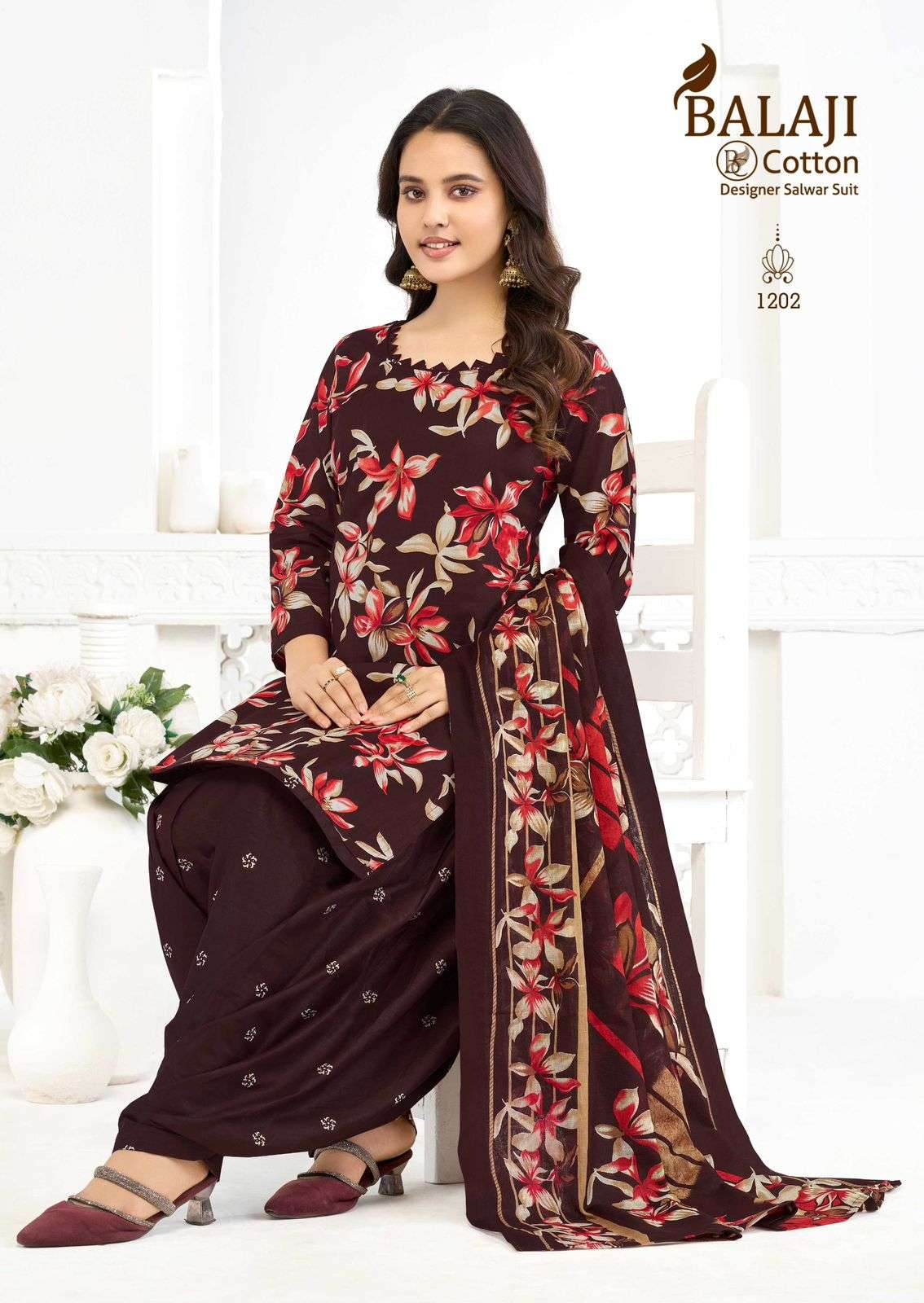 Balaji Cotton Sui Dhaaga Vol 12 Cotton Dress Material - Amrah Wholesale