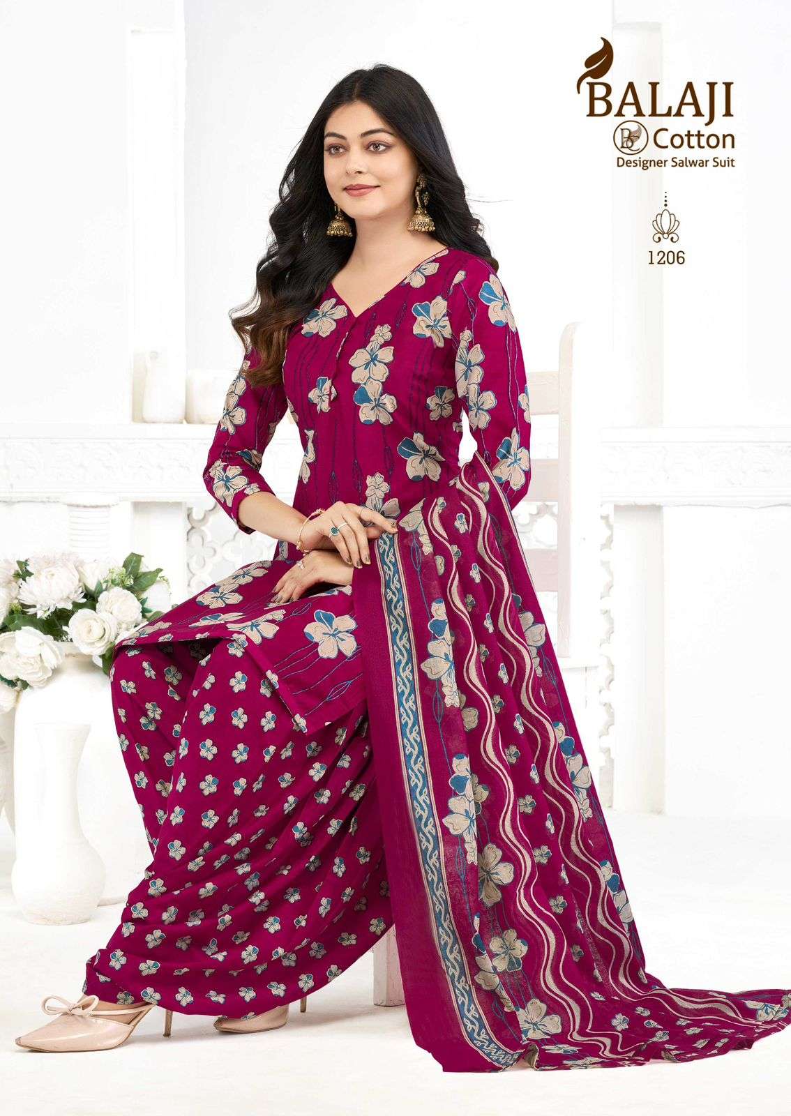 Balaji Cotton Sui Dhaaga Vol 12 Cotton Dress Material - Amrah Wholesale
