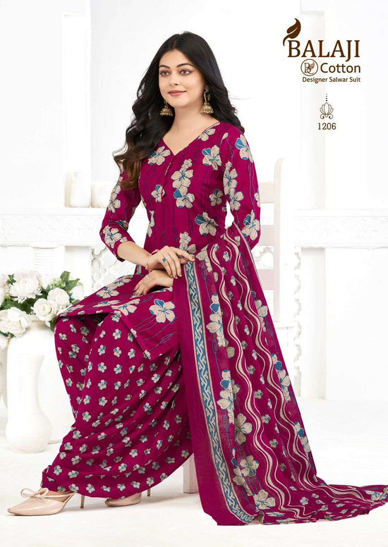 Balaji Cotton Sui Dhaaga Vol 12 Cotton Dress Material - Amrah Wholesale