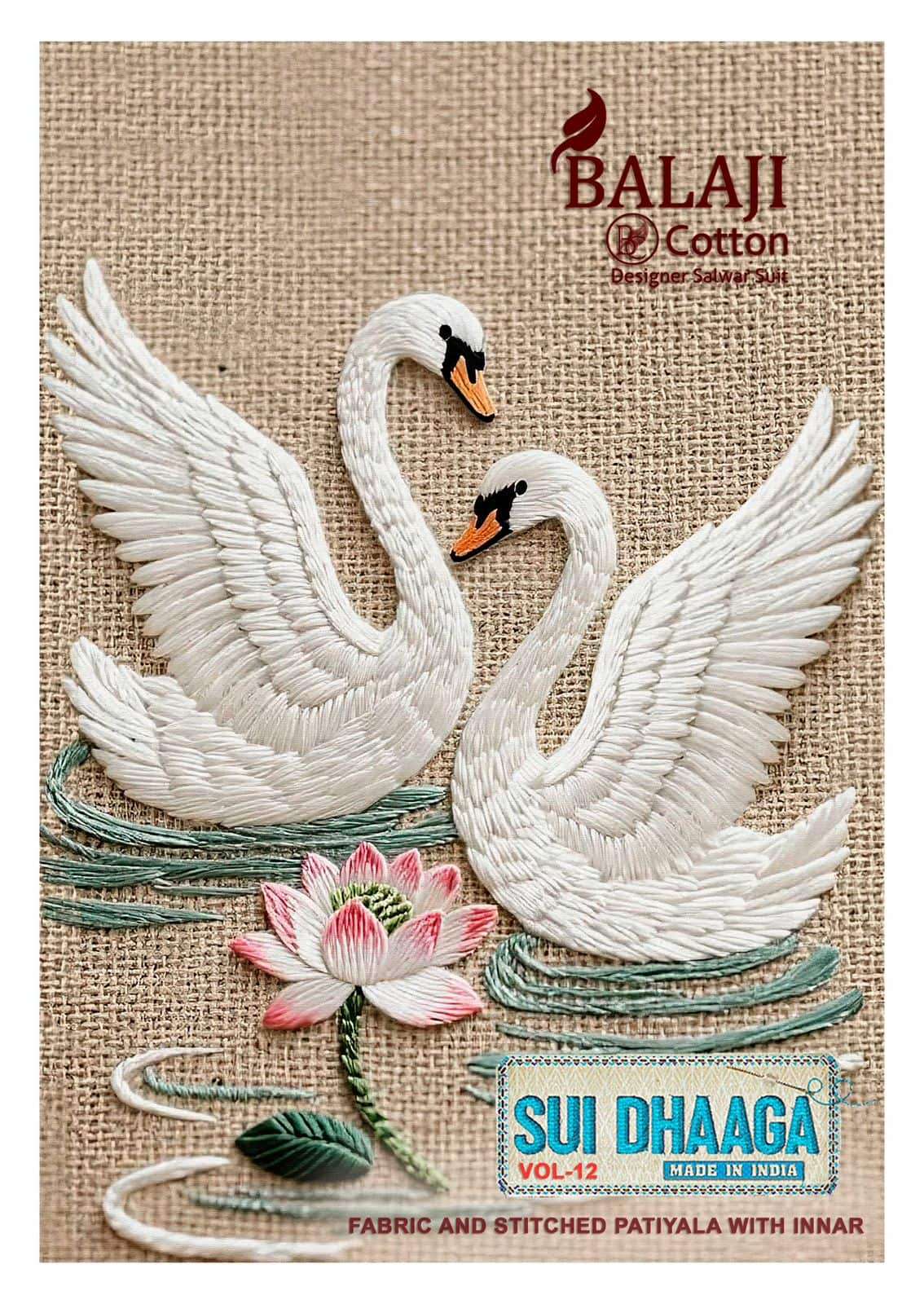 Balaji Cotton Sui Dhaaga Vol 12 Cotton Dress Material - Amrah Wholesale