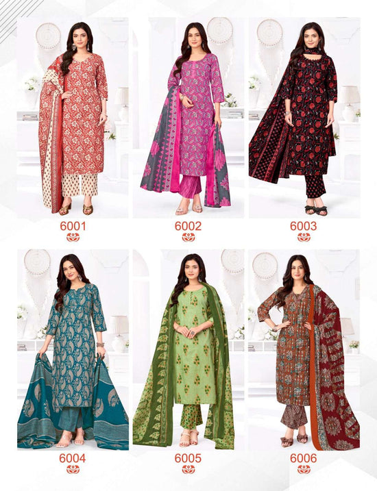 Balaji Cotton Trends Cotton Vol - 6 Dress Material Wholesale Catalogue - Amrah Wholesale