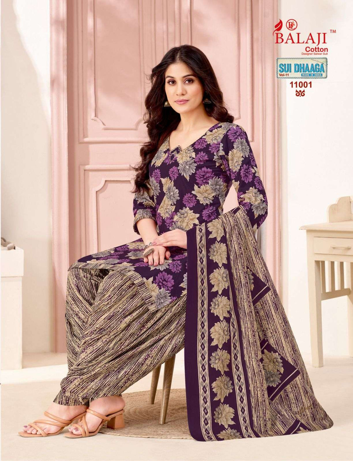 Balaji Cotton Sui Dhaga Vol - 11 - Amrah Wholesale
