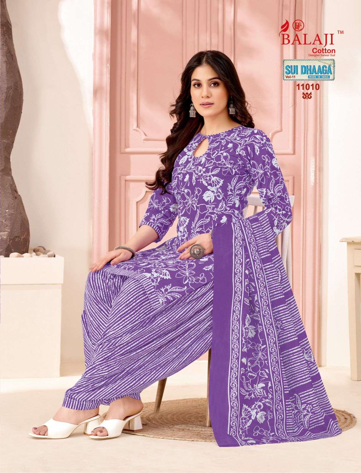 Balaji Cotton Sui Dhaga Vol - 11 - Amrah Wholesale
