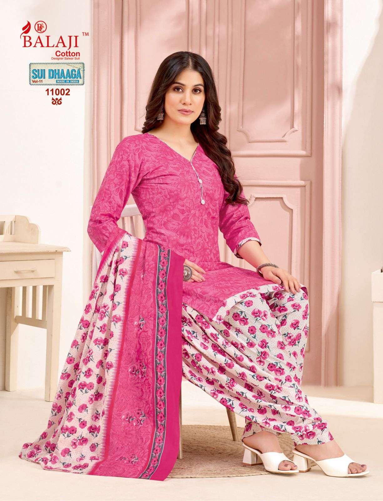 Balaji Cotton Sui Dhaga Vol - 11 - Amrah Wholesale