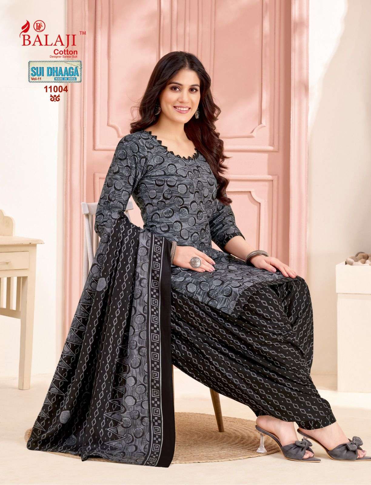 Balaji Cotton Sui Dhaga Vol - 11 - Amrah Wholesale