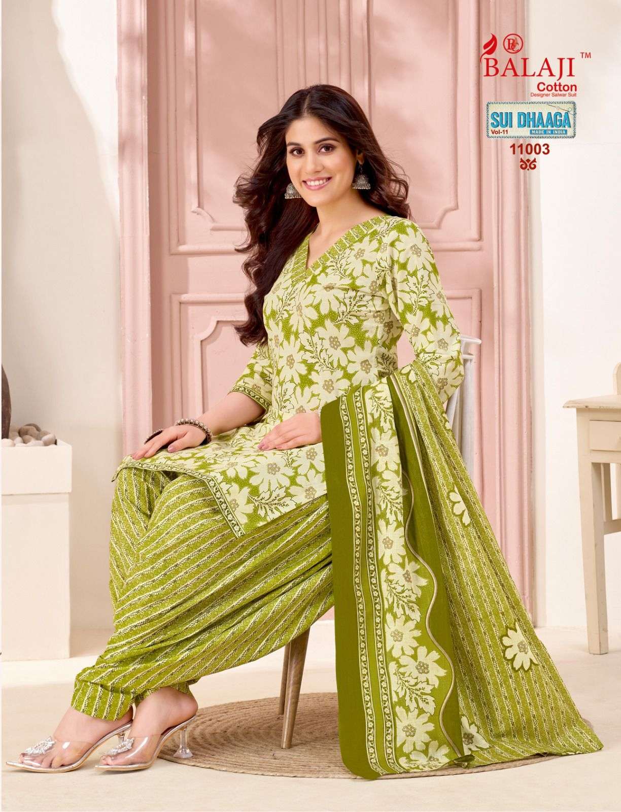 Balaji Cotton Sui Dhaga Vol - 11 - Amrah Wholesale