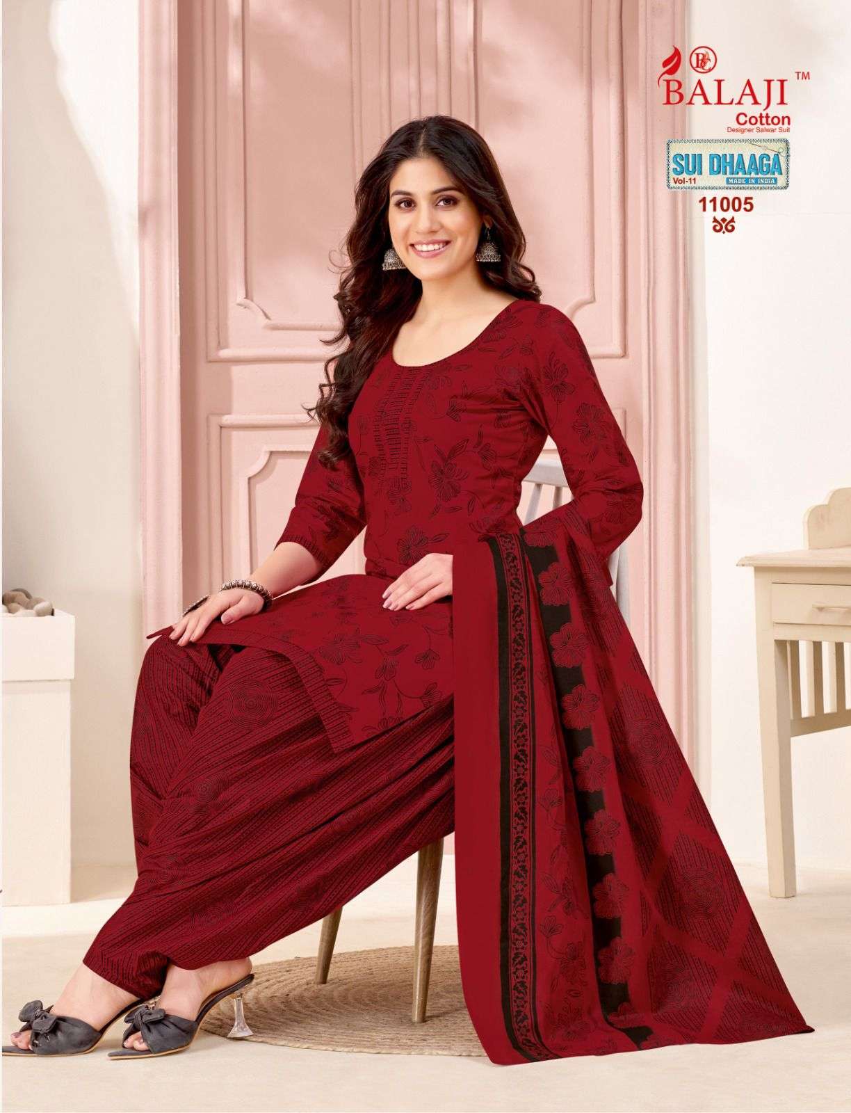 Balaji Cotton Sui Dhaga Vol - 11 - Amrah Wholesale