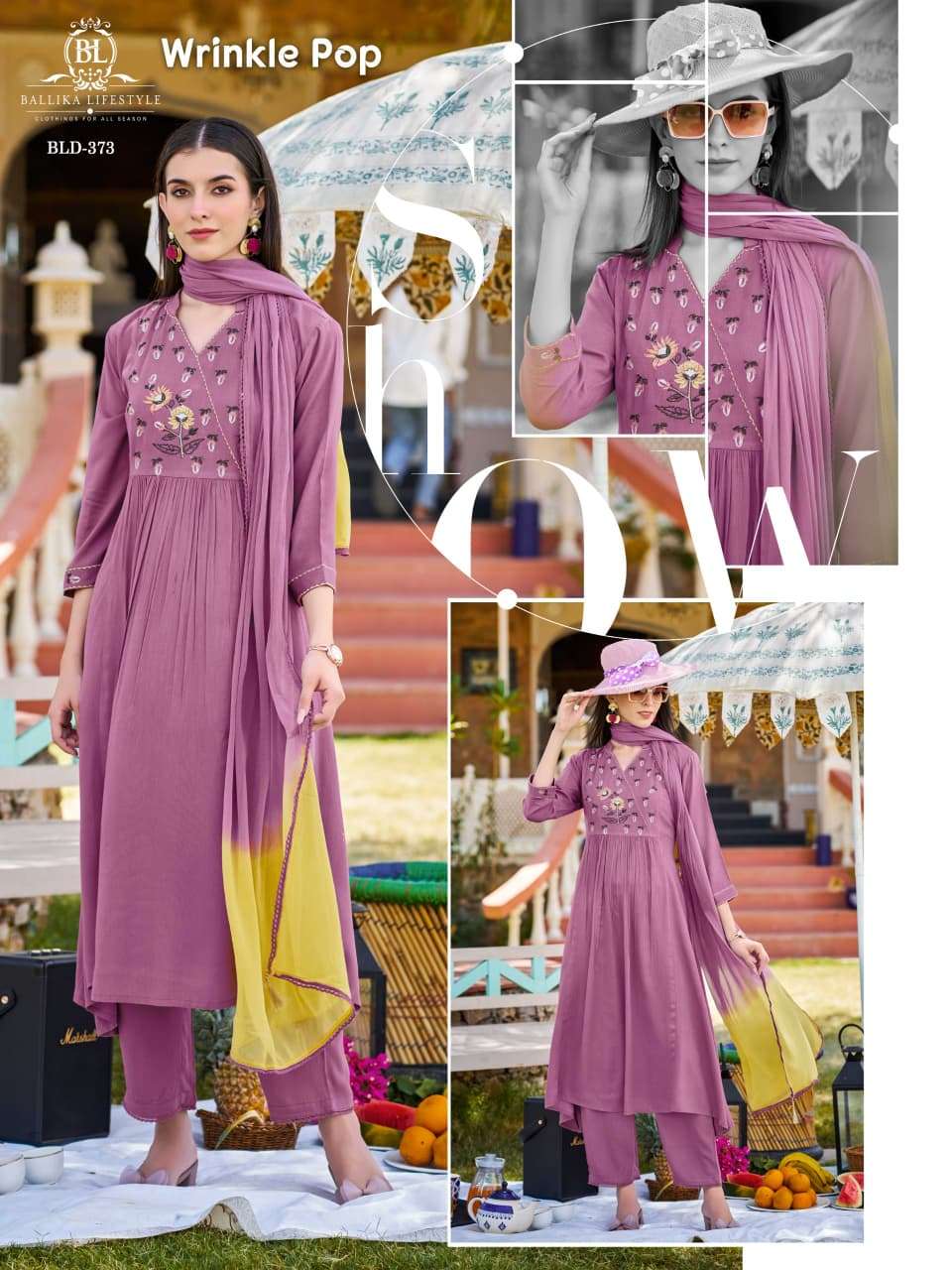 Ballika Lifestyle Wrinkle Pop