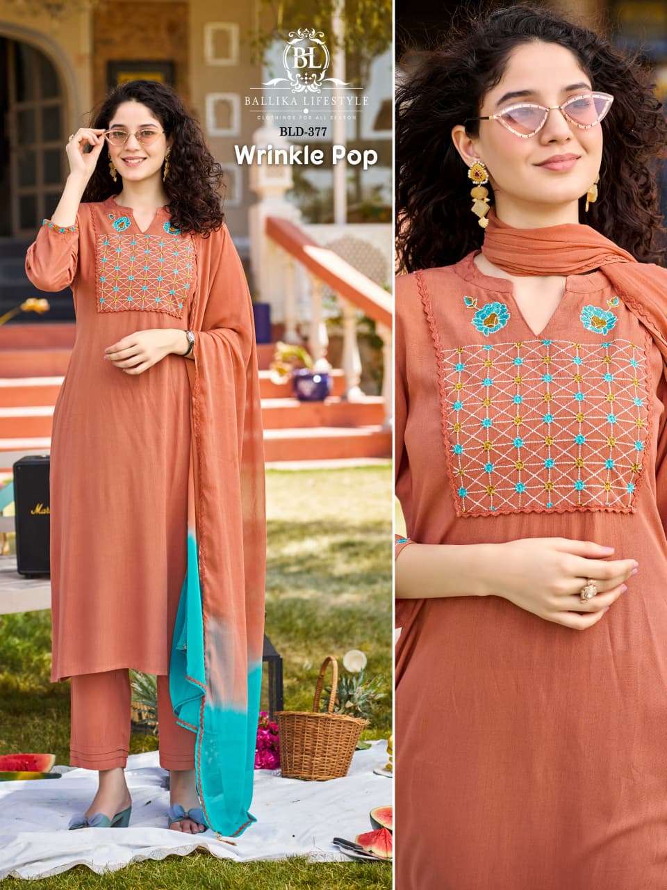 Ballika Lifestyle Wrinkle Pop