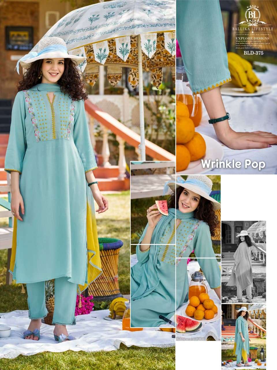 Ballika Lifestyle Wrinkle Pop