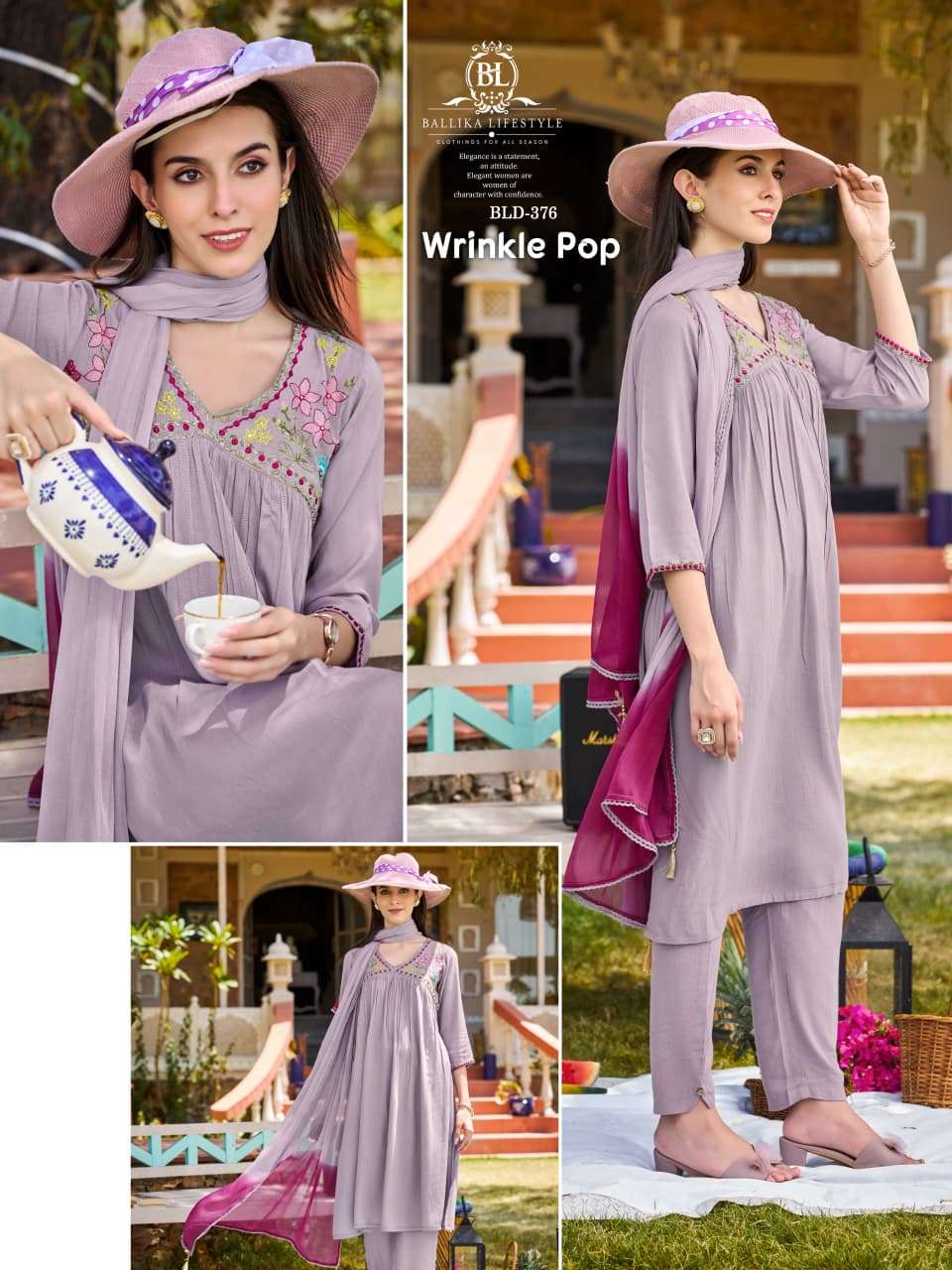 Ballika Lifestyle Wrinkle Pop