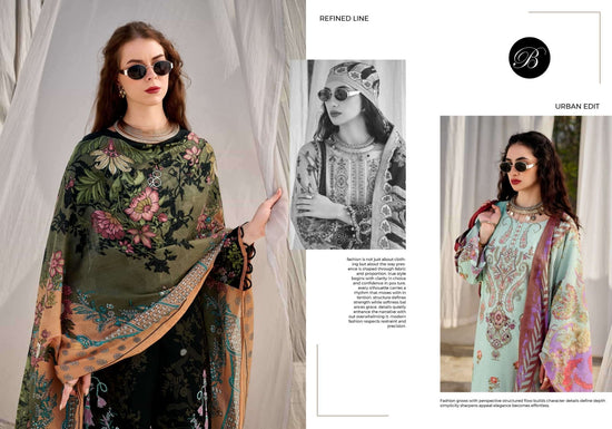 Belliza Designer Studio Naira Vol 147 Pure Cotton Dress Material - Amrah Wholesale