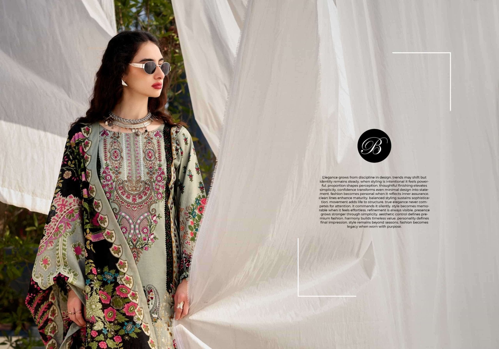Belliza Designer Studio Naira Vol 147 Pure Cotton Dress Material - Amrah Wholesale