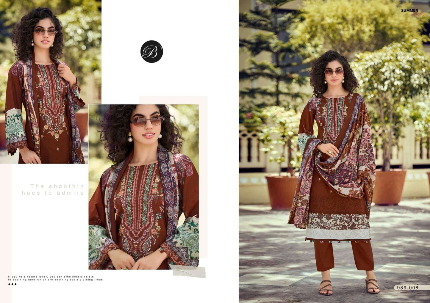 Belliza Designer Studio Naira Vol 148 Pure Cotton Dress Material - Amrah Wholesale
