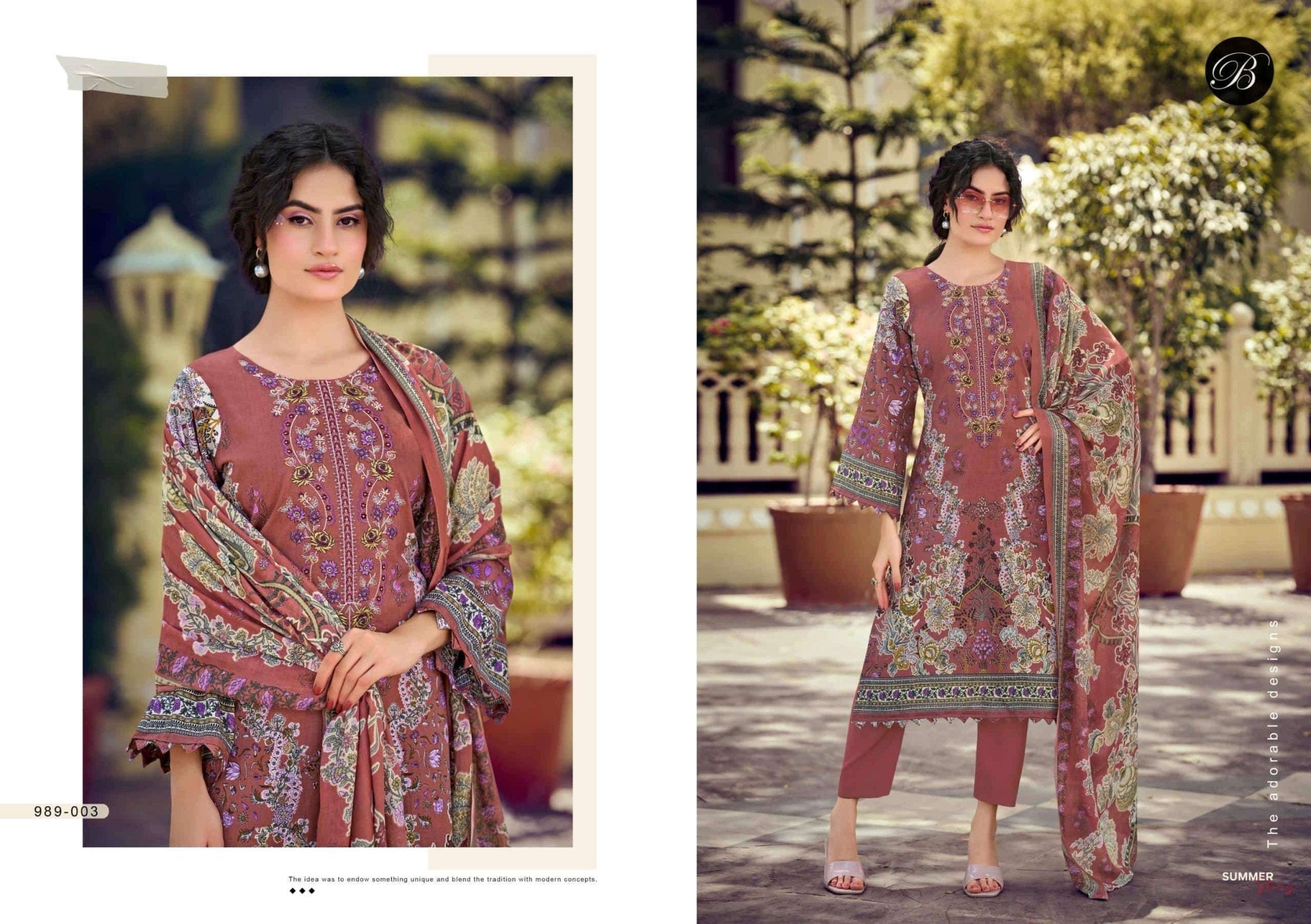 Belliza Designer Studio Naira Vol 148 Pure Cotton Dress Material - Amrah Wholesale