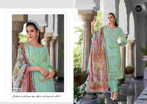 Belliza Designer Studio Zoya Vol 2 Cotton Karachi Embroidered Dress Material - Amrah Wholesale