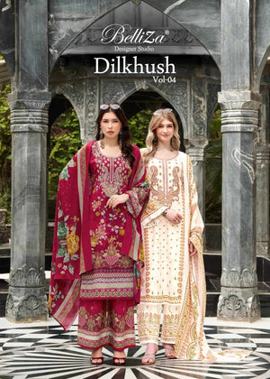 Belliza Dilkhush Vol 4 Rayon Salwar Suit - Amrah Wholesale