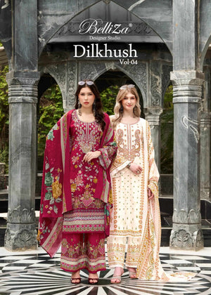 Belliza Dilkhush Vol 4 Rayon Salwar Suit