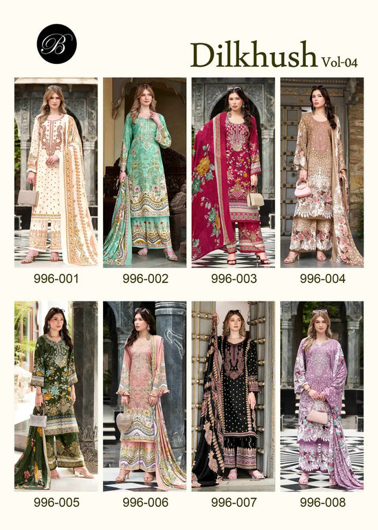 Belliza Dilkhush Vol 4 Rayon Salwar Suit