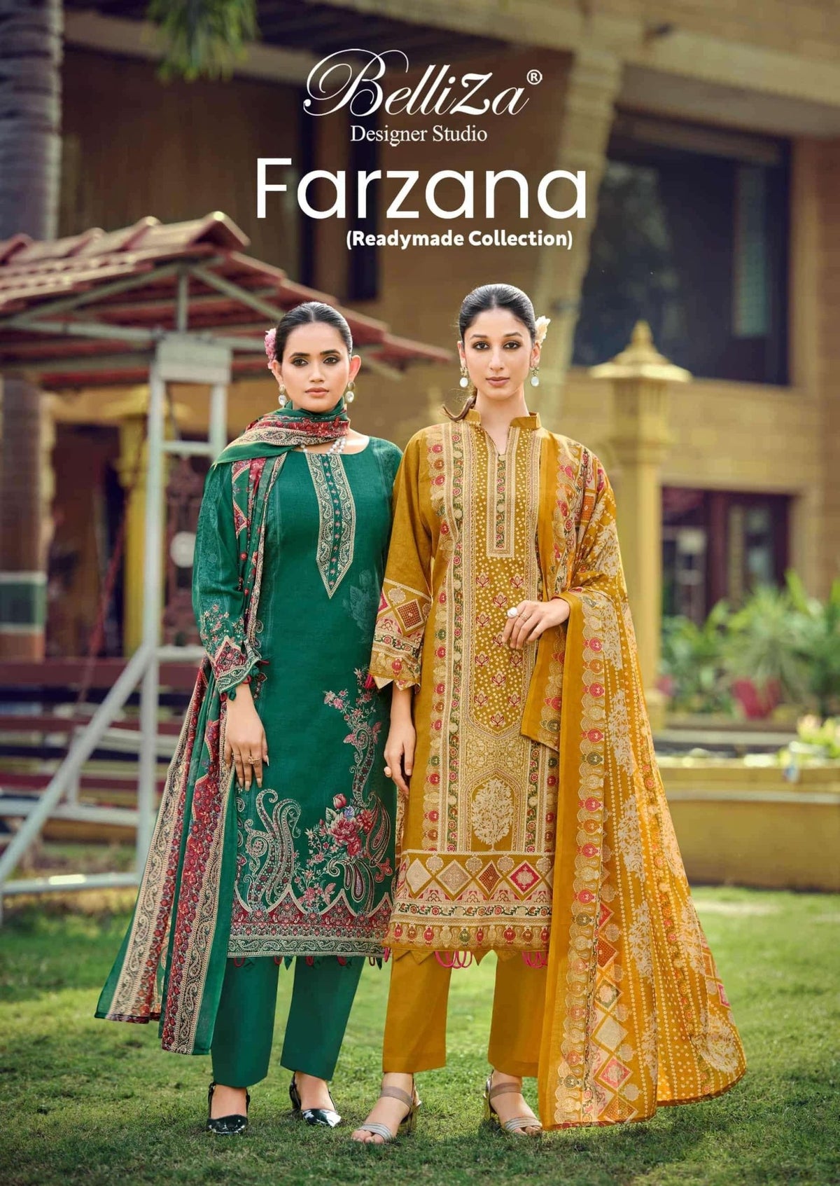 Belliza Farzana Pure Cotton Salwar Suit Set - Amrah Wholesale
