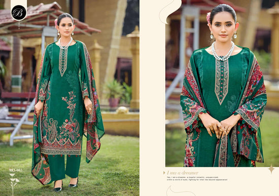 Belliza Farzana Pure Cotton Salwar Suit Set