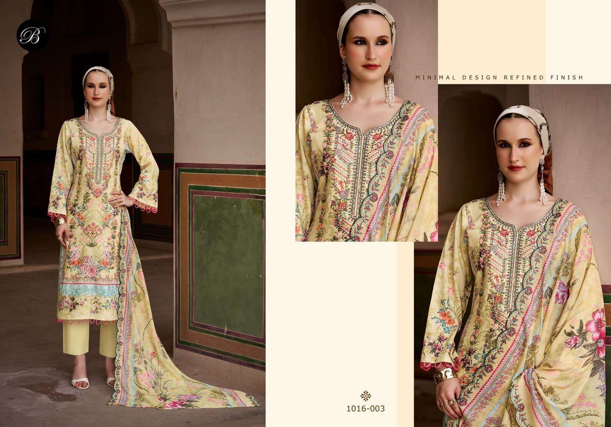 Belliza Guzarish Vol 26 Soft Cotton Digital Printed Dress Material