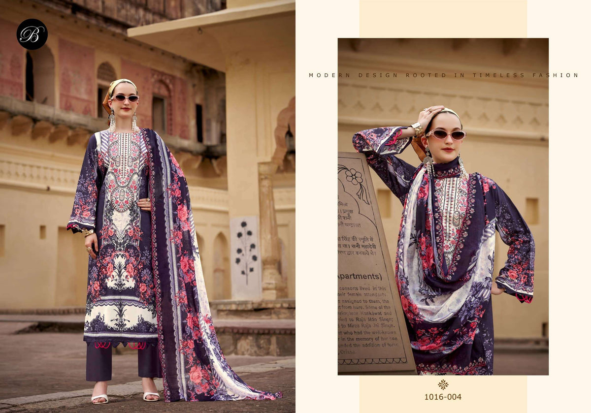 Belliza Guzarish Vol 26 Soft Cotton Digital Printed Dress Material