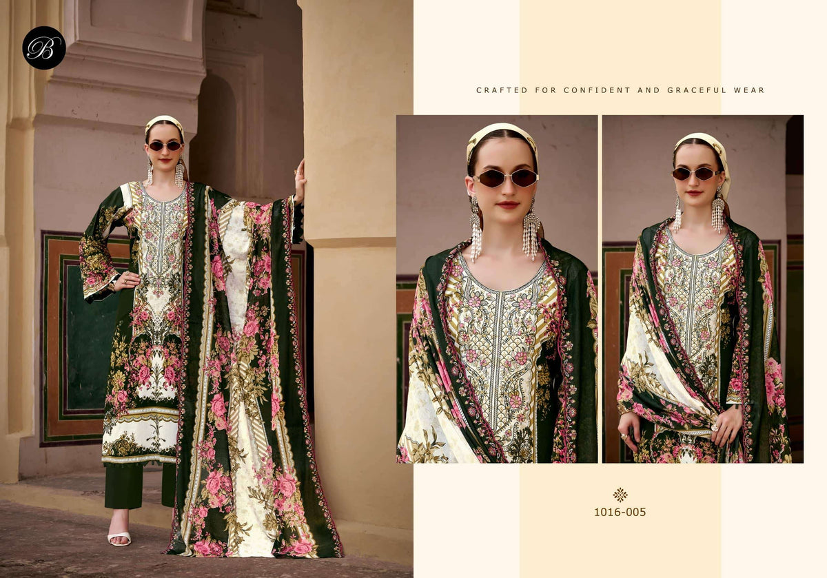 Belliza Guzarish Vol 26 Soft Cotton Digital Printed Dress Material