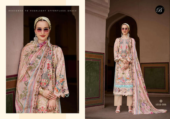 Belliza Guzarish Vol 26 Soft Cotton Digital Printed Dress Material