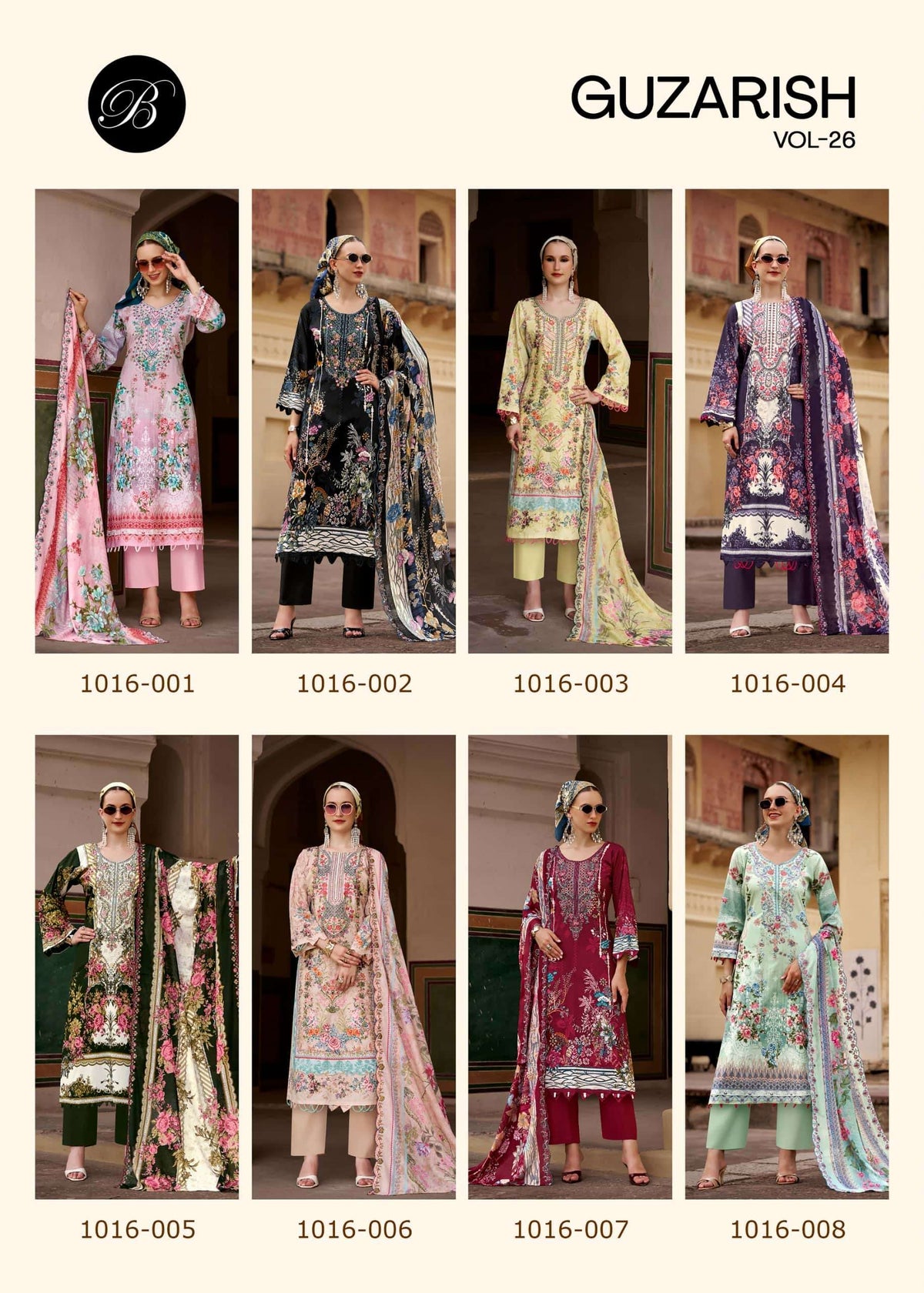 Belliza Guzarish Vol 26 Soft Cotton Digital Printed Dress Material