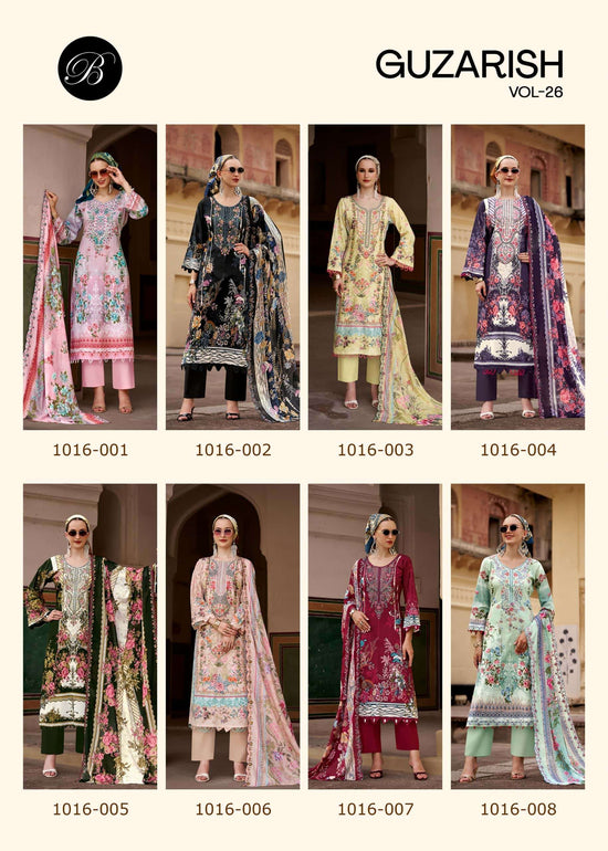 Belliza Guzarish Vol 26 Soft Cotton Digital Printed Dress Material