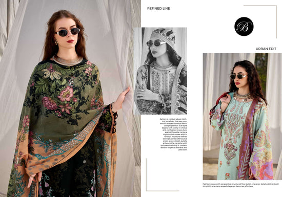 Belliza Designer Studio Naira Vol 147 Pure Cotton Dress Material