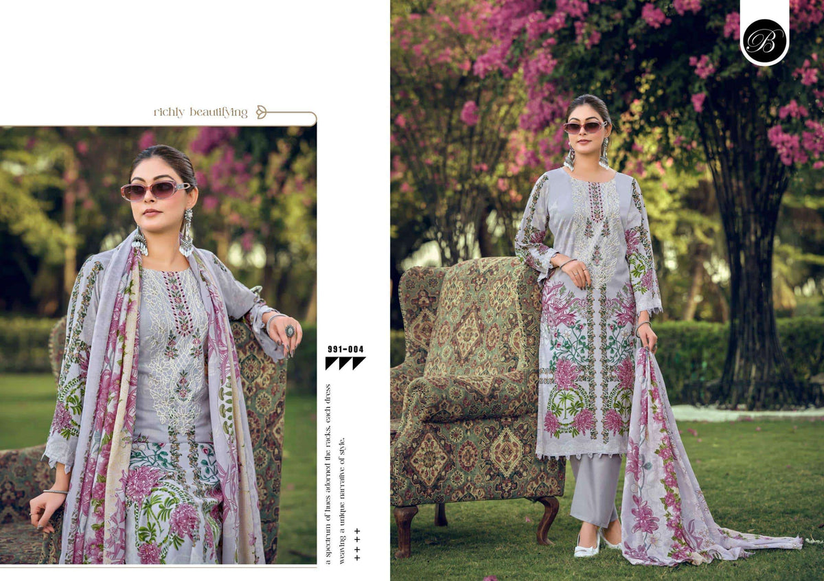 Belliza Naira Vol-150 Premium Cotton Printed Pakistani Suit Wholesale
