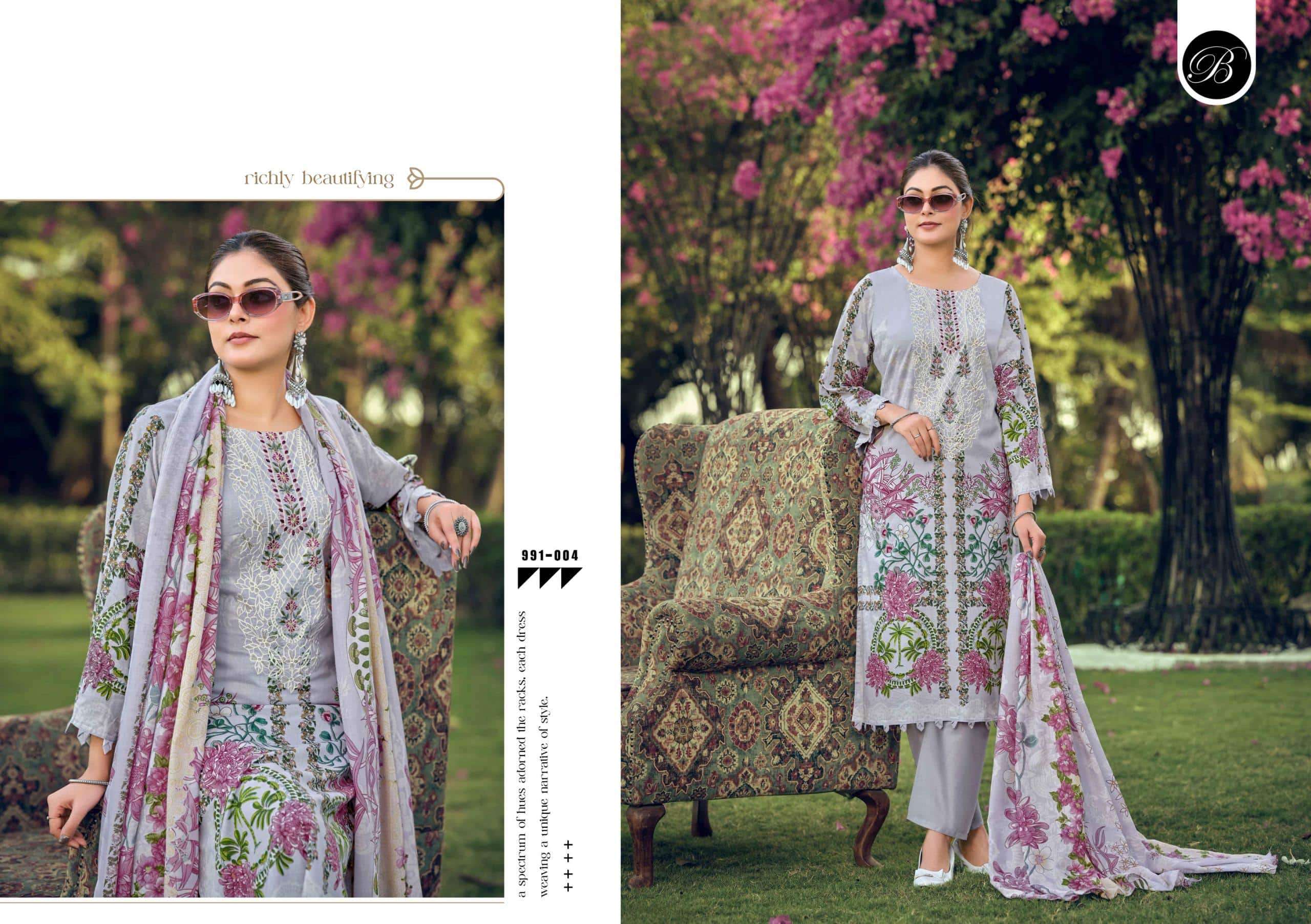 Belliza Naira Vol-150 Premium Cotton Printed Pakistani Suit Wholesale