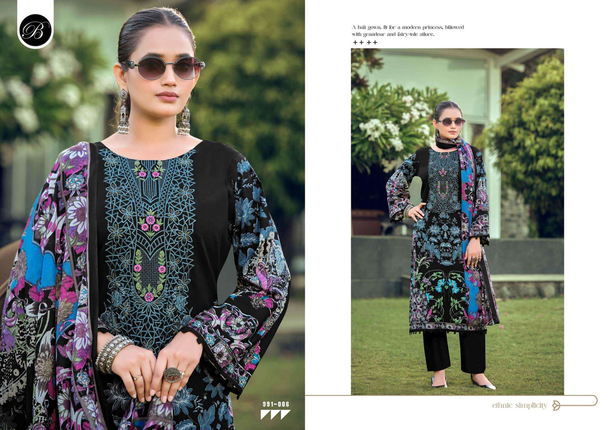Belliza Naira Vol-150 Premium Cotton Printed Pakistani Suit Wholesale