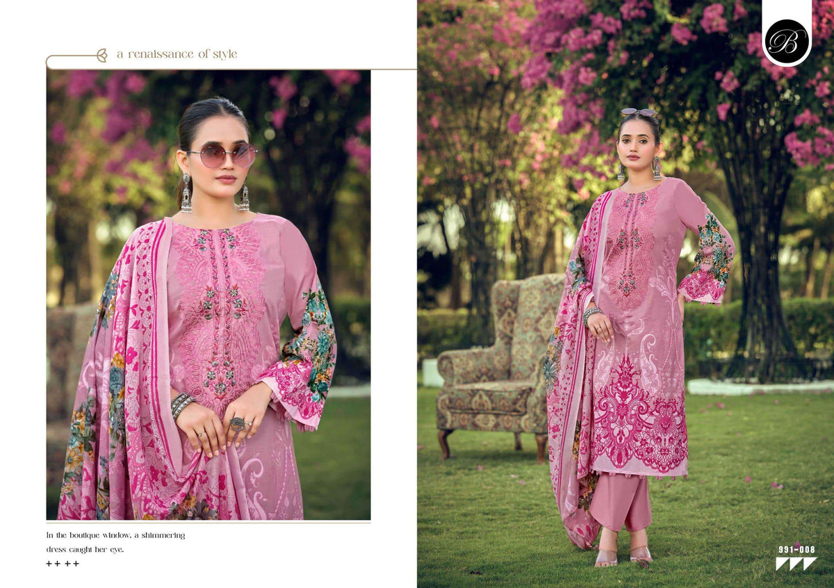 Belliza Naira Vol-150 Premium Cotton Printed Pakistani Suit Wholesale