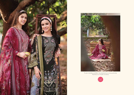 Belliza Naira Vol 152 Premium Cotton Ladies Suit Catalogue Wholesale