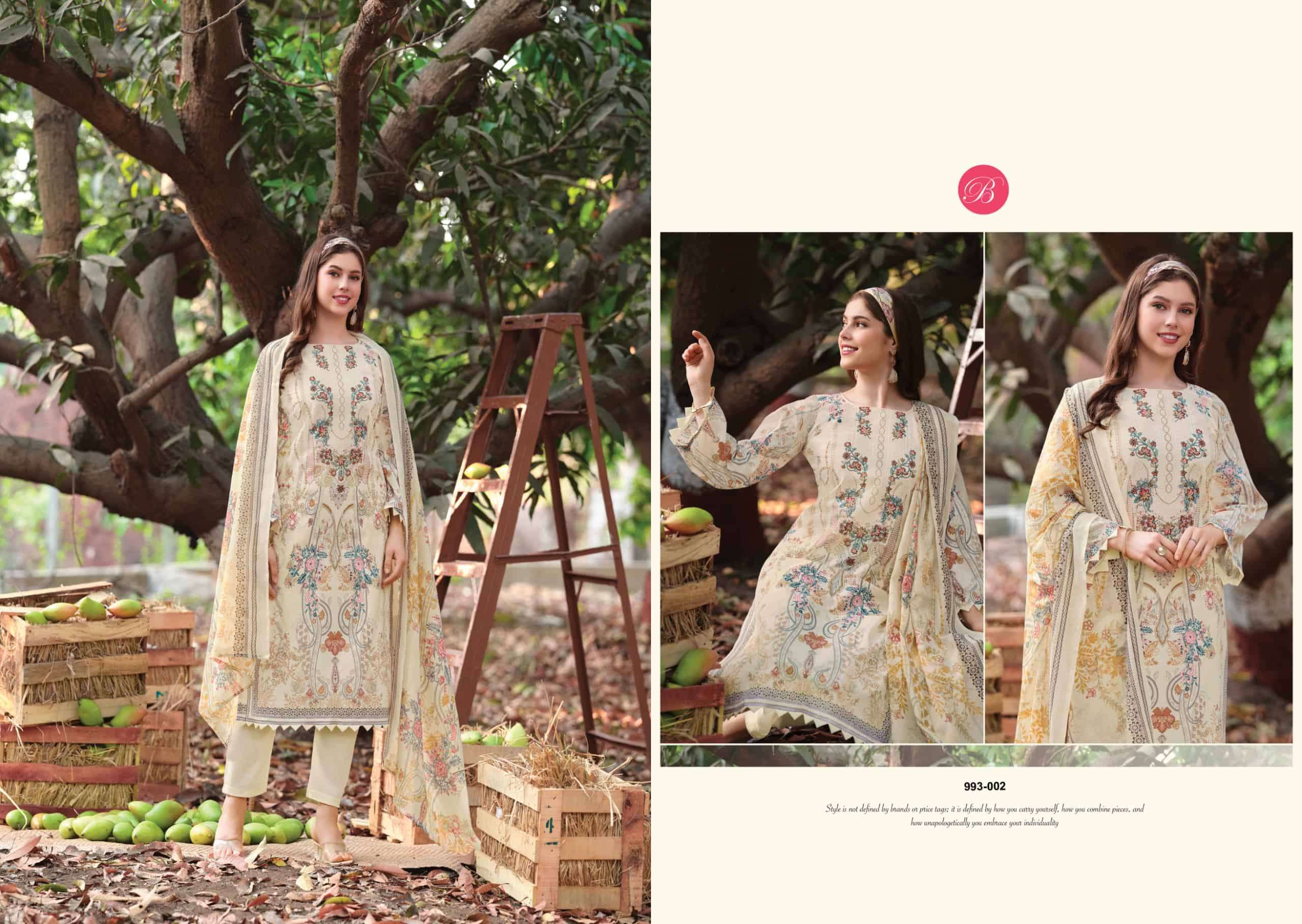 Belliza Naira Vol 152 Premium Cotton Ladies Suit Catalogue Wholesale