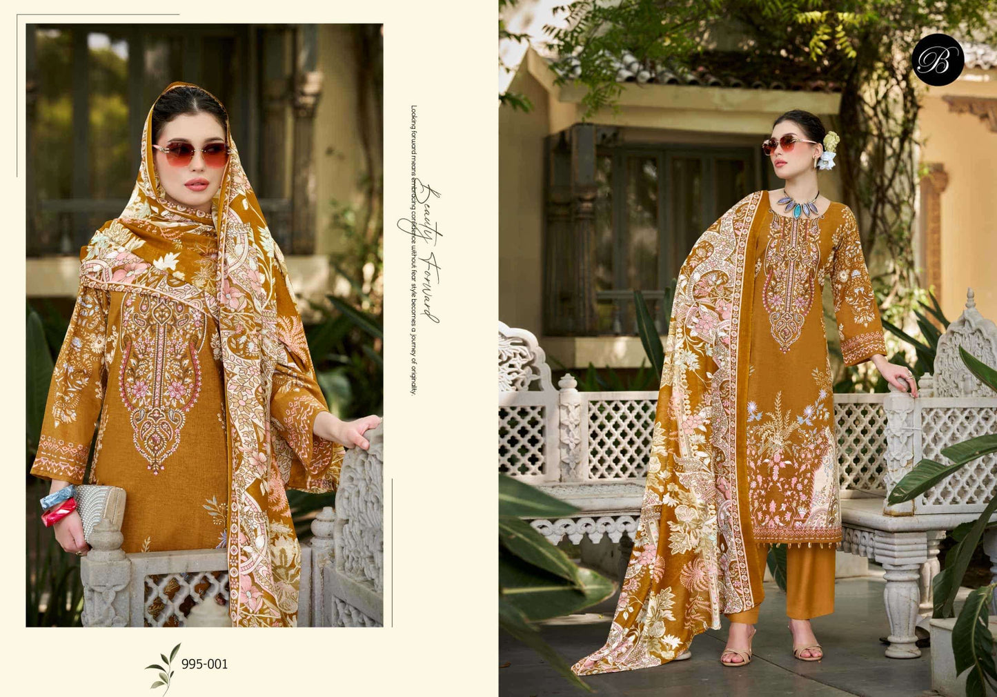 Belliza Designer Studio Naira Vol 153 Pure Cotton Dress Material
