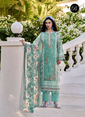 Belliza Rehana Vol 02 Cotton Embroidery Pakistani Suit Set Wholesale