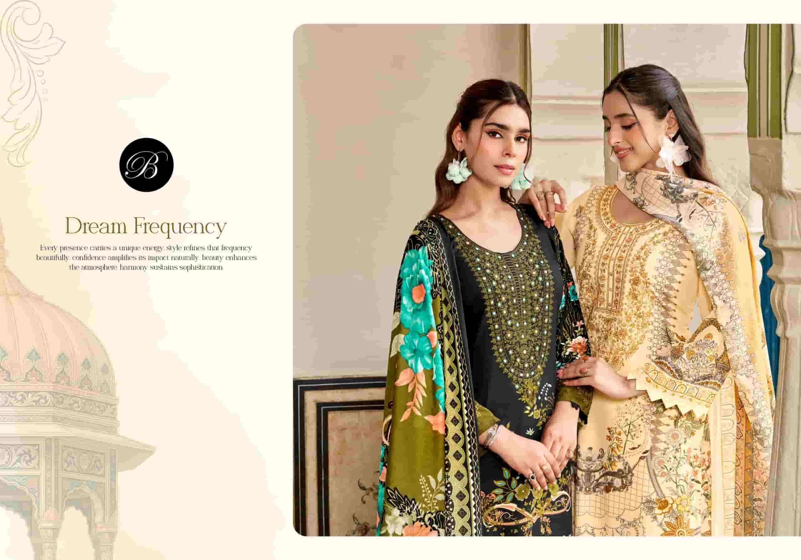Belliza Designer Studio Riwayat Vol 19 Pure Rayon Dress Material