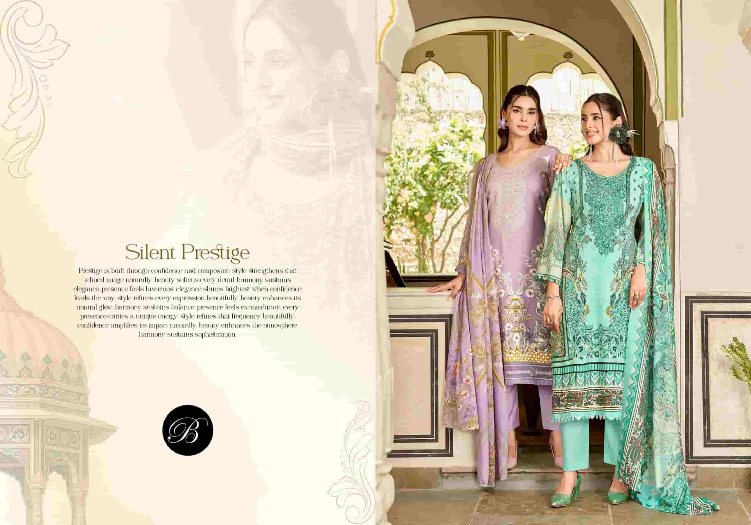 Belliza Designer Studio Riwayat Vol 19 Pure Rayon Dress Material