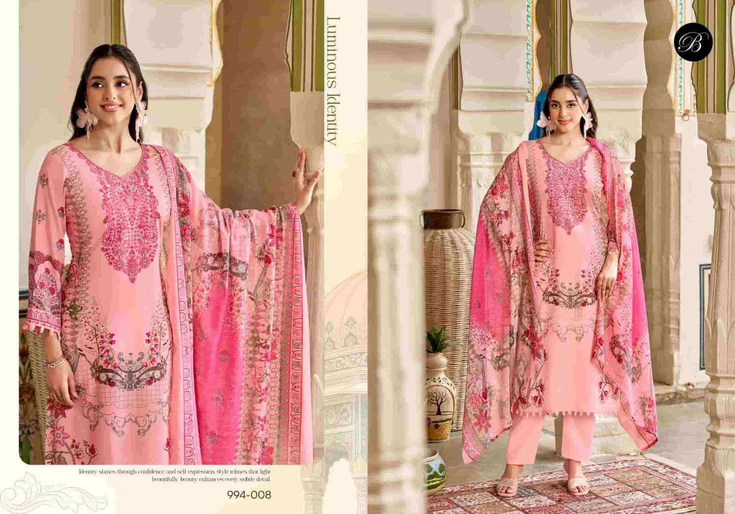 Belliza Designer Studio Riwayat Vol 19 Pure Rayon Dress Material