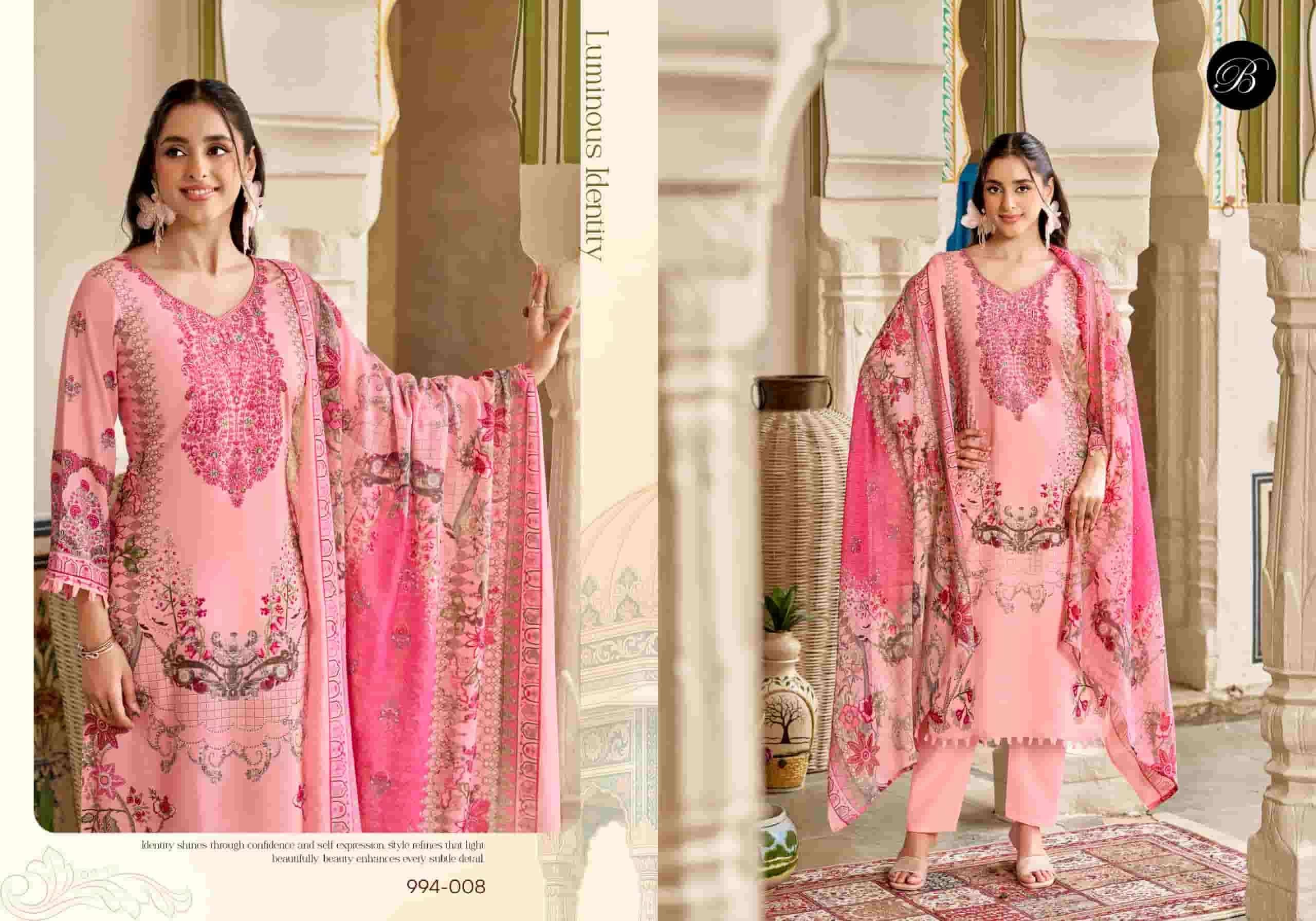 Belliza Designer Studio Riwayat Vol 19 Pure Rayon Dress Material