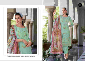 Belliza Designer Studio Zoya Vol 2 Cotton Karachi Embroidered Dress Material