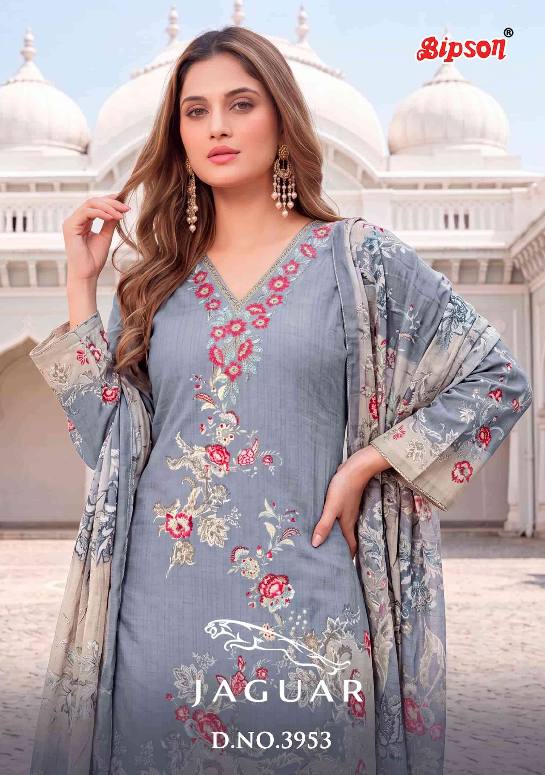 Bipson Jaguar 3953 Pure Roman Silk Dress Material