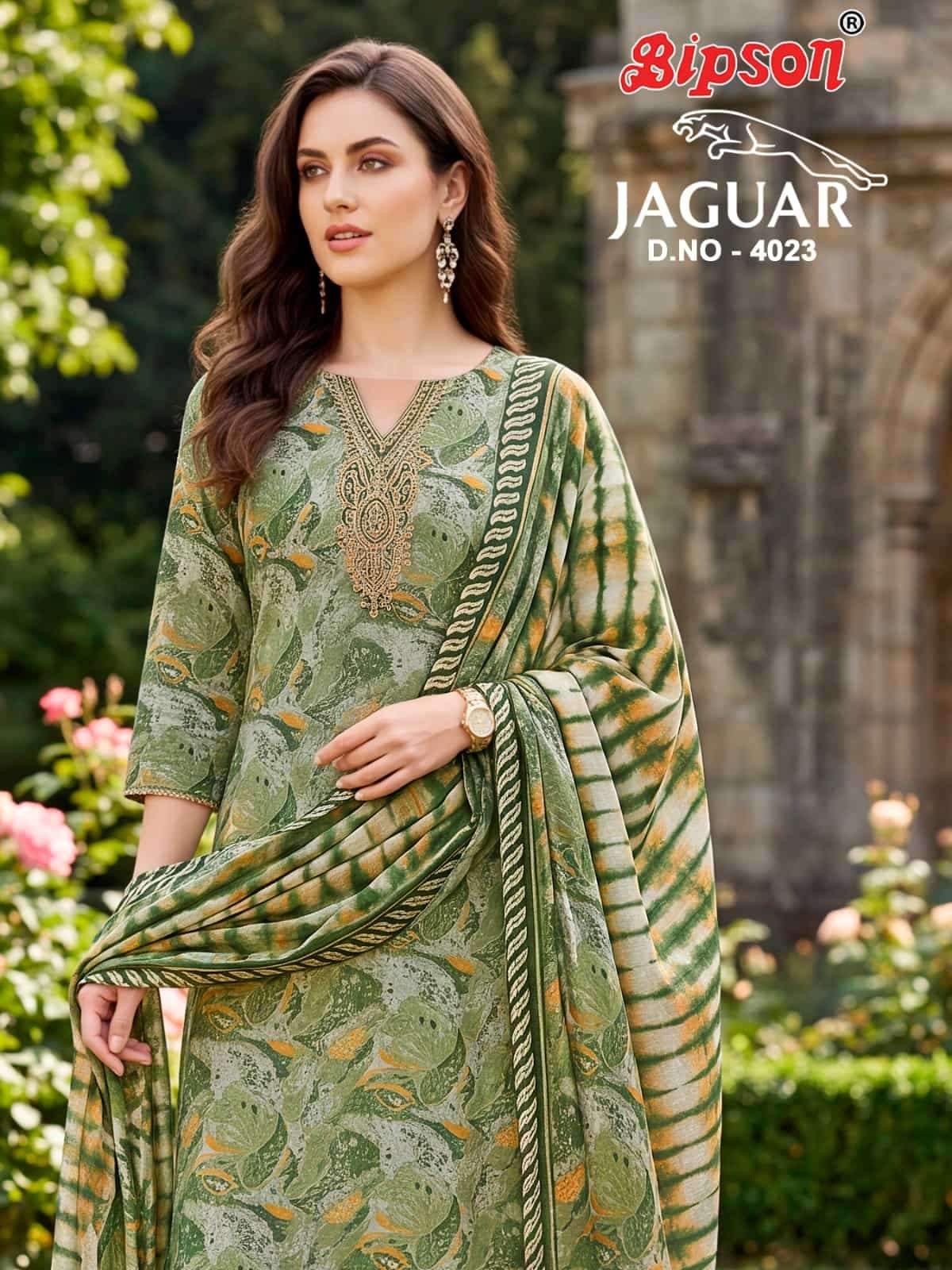 Bipson Jaguar 4023 Fine Muslin Dress Material
