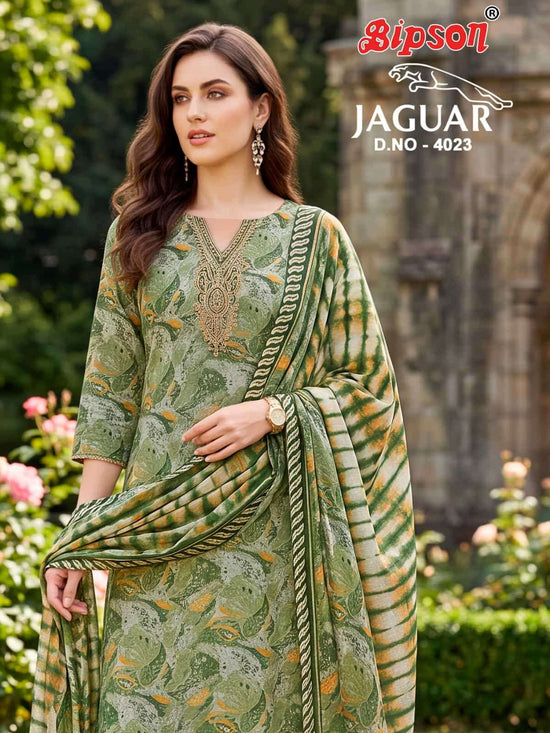 Bipson Jaguar 4023 Fine Muslin Dress Material