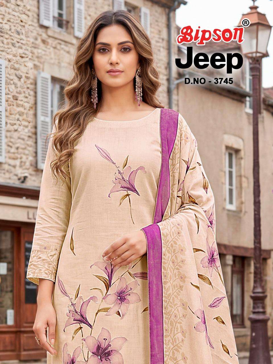 Bipson Jeep 3745 Roman Silk Dress Material